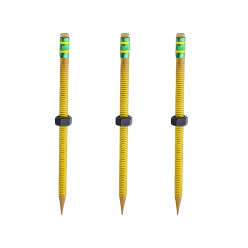 3 Pc Fidget Bleistift, Gewindestift Hülse Mit Nuts'n Bolts, Pen Gidgets Hülse Fidget Tool, Portable Fidgets Spielzeug, Neuheit Schreibgerät Für Kinder Und Erwachsene Sensory Angst Ruhig Klassen 3 Pc Fidget Bleistift, Gewindestift Hülse Mit Nuts'n Bolts, Pen Gidgets Hülse Fidget Tool, Portable Fidgets Spielzeug, Neuheit Schreibgerät Für Kinder Und Erwachsene Sensory Angst Ruhig Klassen von Generisch