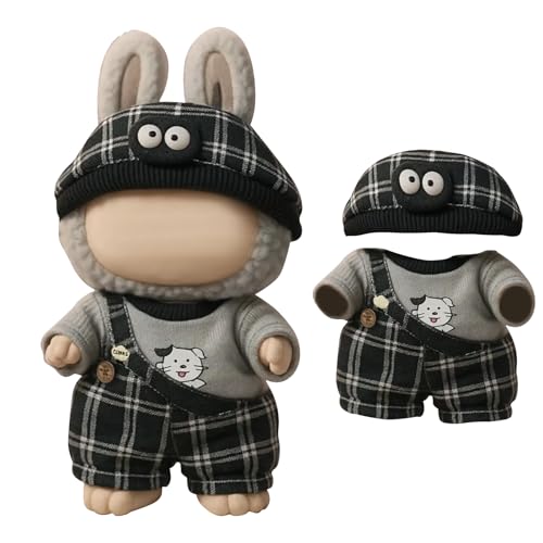 3 Stück Kleidung für 17cm Puppen Enthalten: 1 Hüte, 1 Pullover, 1 Hosen - weiche und stilvolle Kostüm Zubehör 3 Stück Kleidung für 17cm Puppen Enthalten: 1 Hüte, 1 Pullover, 1 Hosen - weiche und stilvolle Kostüm Zubehör von Generisch