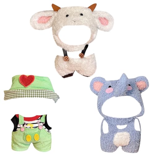 3 Stück Kleidung für Puppe, 2025 Halloween Bekleidung Plüsch, Puppenkleidung für Kleidung, Zubehör für Puppe, Geeignet für alle Puppen 3 Stück Kleidung für Puppe, 2025 Halloween Bekleidung Plüsch, Puppenkleidung für Kleidung, Zubehör für Puppe, Geeignet für alle Puppen von Generisch