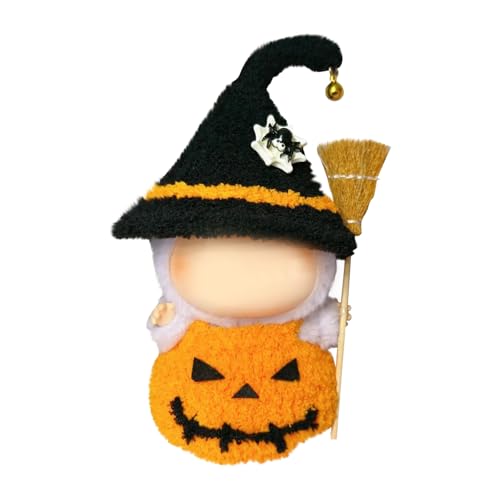 3 Stück Puppe Kleidung für 17cm Puppen,Halloween-Stil für 17cm Labu enthalten 1 Hexenhut 1 Kürbiskostüm 1 Besenstiel Mädchen Puppe 3 Stück Puppe Kleidung für 17cm Puppen,Halloween-Stil für 17cm Labu enthalten 1 Hexenhut 1 Kürbiskostüm 1 Besenstiel Mädchen Puppe von Generisch