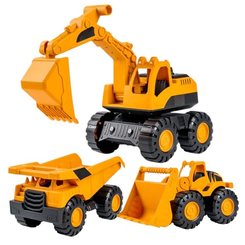 3 Stück Sandspielzeug Bagger Sandkasten Set, Sandspielzeug Bagger Spielzeug, Verwendung Kipplaster Bagger Strandspielzeug Auto, Strandspielzeug Auto Kipplaster Sandkasten, Ab 1-5 Jahr Mädchen Junge 3 Stück Sandspielzeug Bagger Sandkasten Set, Sandspielzeug Bagger Spielzeug, Verwendung Kipplaster Bagger Strandspielzeug Auto, Strandspielzeug Auto Kipplaster Sandkasten, Ab 1-5 Jahr Mädchen Junge von Generisch