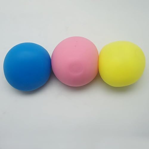 3 Stück Sensory Stress Bälle für Kinder, Farbwechsel Squishy Spielzeug, weiche Anti Stress Knete Ball, Fidget Squeeze Pulver Balls für Erwachsene, Hand-Therapie,Autismus,Ruhe und Stressabbau von Generisch