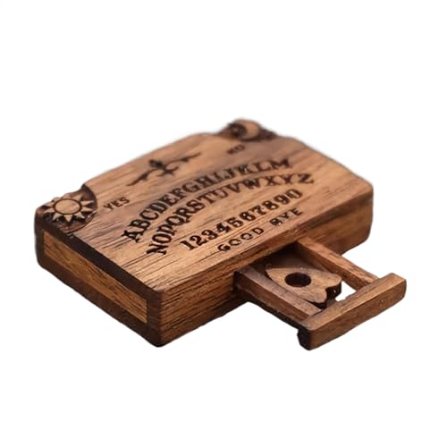 3 Stück Wahrsagerei-schubladenbrett Planchette Miniatur- -Brett Kleines -Brett Aus Kleines Spirituosenbrett Aus Miniatur-Spirituosenbrett Ouija-Bretter Aus Mit Planchetten von Generisch