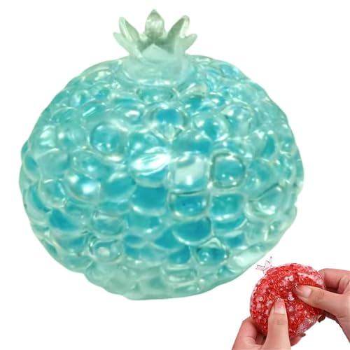 3 pc Handmade Pressure Relief Balls, Stress Relief Balls for Hands, Anxiety Relief Stress Ball Portable Shapeable Ball,Funny Anxiety Relief Gifts for Adult Mother's Day Best Gift (Blue) von Generisch