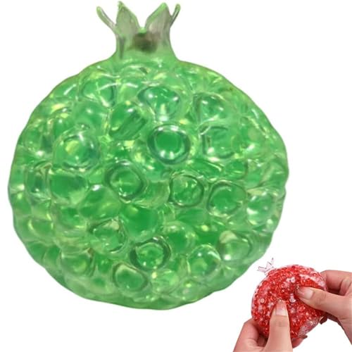 3 pc Handmade Pressure Relief Balls, Stress Relief Balls for Hands, Anxiety Relief Stress Ball Portable Shapeable Ball,Funny Anxiety Relief Gifts for Adult Mother's Day Best Gift (Green) von Generisch