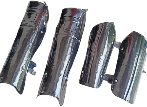 300 Spartan Armschutz & Beinschutz Armschienen Gräber Set Mittelalter Rüstung Kreuzritter Kostüm Schwarz Finish Erwachsene 300 Spartan Armschutz & Beinschutz Armschienen Gräber Set Mittelalter Rüstung Kreuzritter Kostüm Schwarz Finish Erwachsene von Generisch