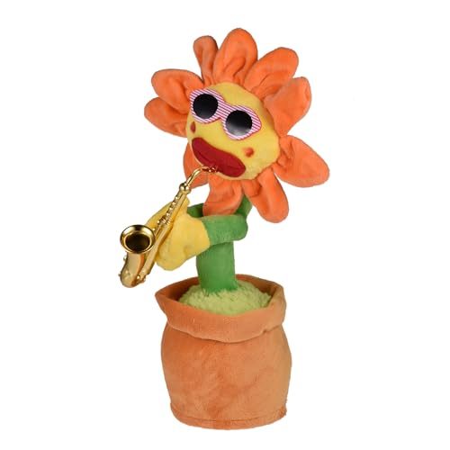 30cm Tanzende Sonnenblume Sprechende Sonnenblume Singen Und Tanzen Sie Sonnenblumenspielzeug Leuchtendes Sich Wiederholendes Saxophon Aus Weichem Plüsch Partygeschenke Dekokissen 80 Lieder 30cm Tanzende Sonnenblume Sprechende Sonnenblume Singen Und Tanzen Sie Sonnenblumenspielzeug Leuchtendes Sich Wiederholendes Saxophon Aus Weichem Plüsch Partygeschenke Dekokissen 80 Lieder von Generisch