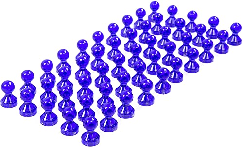 30x Kegelmagnete Whiteboard / Push Pin Magnets Farben Lila Purple Kühlschrank Magnete Whiteboard Office Map Tafelmagnete Kunststoffmagnet (Lila) von Generisch
