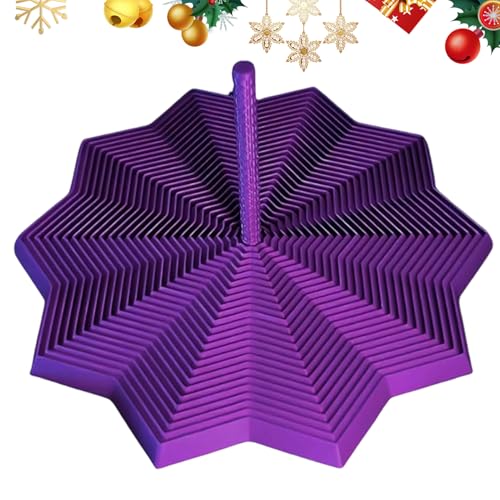 3D-Gedruckte Fidget Toys,Sechseckiges Fidget Spielzeug - Modernes Stylishes Gadget Geometrisch Schreibtisch-Deko Für Kinder Jugendliche Zur Entspannung Bei Hausaufgaben Pendeln von Generisch