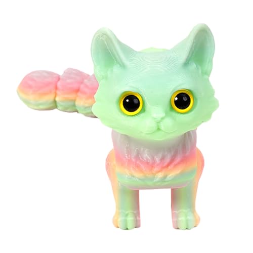 3D Gedruckte Katze,Katzen Spielzeug Zum Spielen | Dekofigur Realistisch Für Erwachsene Kinder Wohnzimmer Büro Geschenk 3D Gedruckte Katze,Katzen Spielzeug Zum Spielen | Dekofigur Realistisch Für Erwachsene Kinder Wohnzimmer Büro Geschenk von Generisch