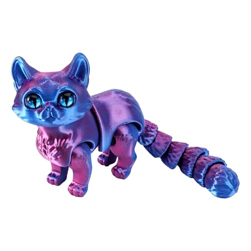 3D Gedruckte Katze 3D Gedrucktes Tierspielzeug Flexible Artikulierte Katzenfigur Katzen Zappelspielzeug Deko Sammelkatzen Tiere Modell Realistische Tier Statue Schreibtisch Ornament 3D Gedruckte Katze 3D Gedrucktes Tierspielzeug Flexible Artikulierte Katzenfigur Katzen Zappelspielzeug Deko Sammelkatzen Tiere Modell Realistische Tier Statue Schreibtisch Ornament von Generisch