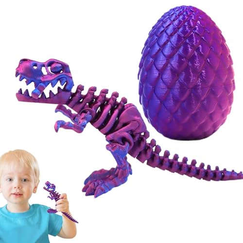 3D -Gedruckter Dinosaurier | Dinosaurier -Eier Ornament | Artikulierte Mobilität Flexible Zappelspielzeug | Interaktiv | Geeignetes Geschenk | Rot | Lila | Grün | Blau | Für Kinder Und Mädchen 3D -Gedruckter Dinosaurier | Dinosaurier -Eier Ornament | Artikulierte Mobilität Flexible Zappelspielzeug | Interaktiv | Geeignetes Geschenk | Rot | Lila | Grün | Blau | Für Kinder Und Mädchen von Generisch