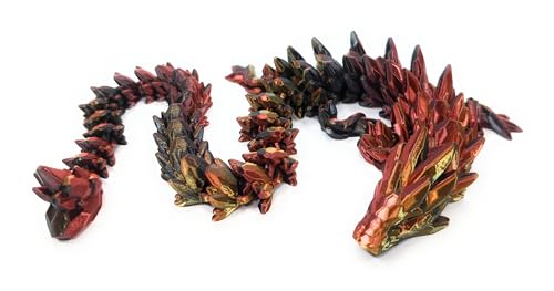 Wapu3D, Edelsteindrache, Deko-Figur, Irisierend Mehrfarbig Wapu3D, Edelsteindrache, Deko-Figur, Irisierend Mehrfarbig von Generisch