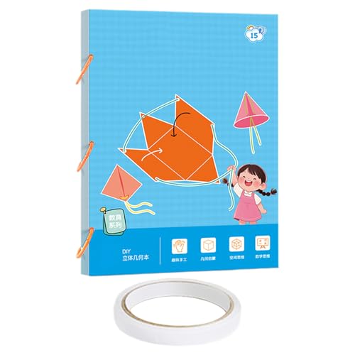 3D-Geometrie-Lernbuch Mit Zugschnur – Geometrie Für Anfänger Mit Geometrischen Modellen Für 9, 12 Und 15 Körper, Geflochtenem Seildesign, Volumen- Und Oberflächenformeln Für Kinder Von 5 Bis 12 3D-Geometrie-Lernbuch Mit Zugschnur – Geometrie Für Anfänger Mit Geometrischen Modellen Für 9, 12 Und 15 Körper, Geflochtenem Seildesign, Volumen- Und Oberflächenformeln Für Kinder Von 5 Bis 12 von Generisch