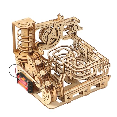 3D Holz Puzzle Marmor Run DIY Modell Kit mit 3D-Spiral-Planke Straßen Puzzles Handwerk Sets Pädagogisches Holz Mechanisches Gebäude Spielzeug STEM Science Experiments Projekte 3D Holz Puzzle Marmor Run DIY Modell Kit mit 3D-Spiral-Planke Straßen Puzzles Handwerk Sets Pädagogisches Holz Mechanisches Gebäude Spielzeug STEM Science Experiments Projekte von Generisch