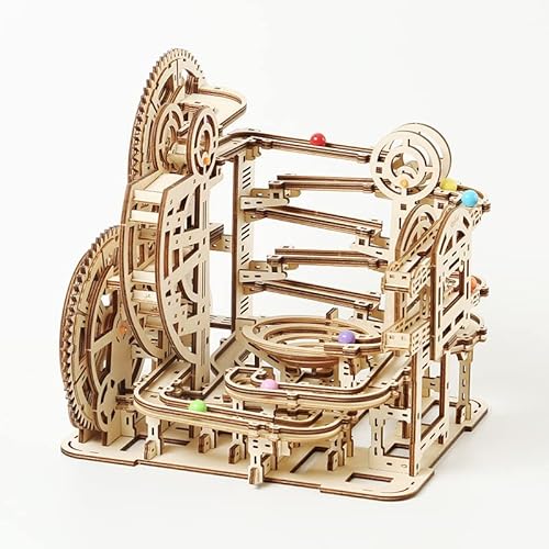 3D Holz Puzzle Modle Kit mit LED Licht, Einzigartiges Kunsthandwerk, Holz Mechanische Konstruktion Set, Hand Laterne,Ideal für Geburtstag Weihnachten (Hand Laterne) (Labyrinth) von Generisch