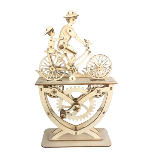 3D Holz Puzzle Vater und Sohn DIY Fahrrad Montage Modell Kit – Handgemachte kreative Dekoration für Familienzeit & Bastelspaß Anlass 3D Holz Puzzle Vater und Sohn DIY Fahrrad Montage Modell Kit – Handgemachte kreative Dekoration für Familienzeit & Bastelspaß Anlass von Generic