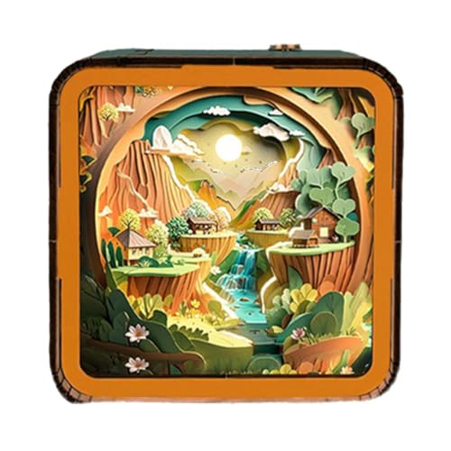 3D Holzpuzzle Nachtlicht, Sonnenuntergang Ahornwald Puzzles für Erwachsene, 3D für Puzzle Basteln Holzpuzzles für Erwachsene 3D Holzpuzzle Nachtlicht, Sonnenuntergang Ahornwald Puzzles für Erwachsene, 3D für Puzzle Basteln Holzpuzzles für Erwachsene von Generisch