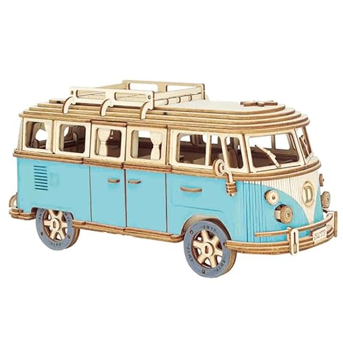 3D Holzpuzzle VW T1 Bus, Camper, Van, Holzbausatz, DIY, Geschenkidee, Geschenk, Puzzle 3D Holzpuzzle VW T1 Bus, Camper, Van, Holzbausatz, DIY, Geschenkidee, Geschenk, Puzzle von Generisch