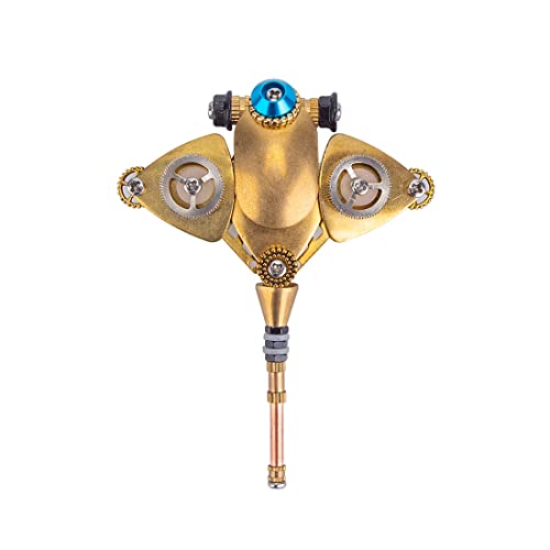 3D Metallpuzzle, 3D Steampunk Mechanisches Manta Modell Marine Organismus Kit, DIY Mechanisches Tierpuzzle, Kreative Ornamente Geschenk für Erwachsene (100 + PCS) von Generisch