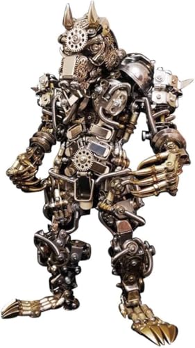 3D-Metallpuzzles für Erwachsene, 2000+ Teile mechanisches Werwolf-3D-Metallmodellbauset DIY-Montage-Geschenk-Dekoration für Wohnzimmer-Büro-Sammlung, Bastelsets von Generisch