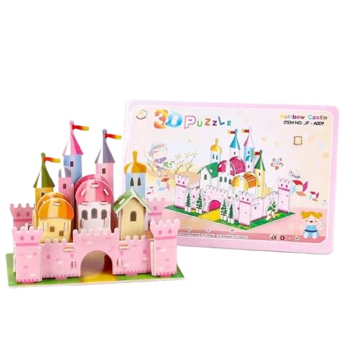 3D-Papierpuzzle Montessori-Miniatur häuser Lustige Karton-Baumodelle Kinder-Puzzle-DIY-Haus für Kinder Geschenke Hand basteln Schulpreise 3D-Papierpuzzle Montessori-Miniatur häuser Lustige Karton-Baumodelle Kinder-Puzzle-DIY-Haus für Kinder Geschenke Hand basteln Schulpreise von Generisch