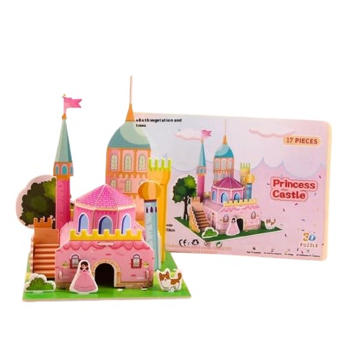 3D-Papierpuzzle Montessori-Miniatur häuser Lustige Karton-Baumodelle Kinder-Puzzle-DIY-Haus für Kinder Geschenke Hand basteln Schulpreise 3D-Papierpuzzle Montessori-Miniatur häuser Lustige Karton-Baumodelle Kinder-Puzzle-DIY-Haus für Kinder Geschenke Hand basteln Schulpreise von Generisch