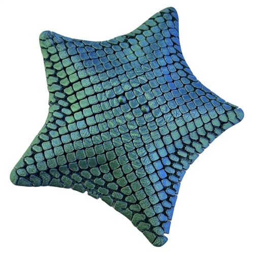 3D Printed Cute Starfish Adult Fidget Toys, Starfish Figures Model Multi-Joint Movable Ornament, Purple/ Blue/ Gold Marine Figures Model Miniature Decoration 3D Printed Cute Starfish Adult Fidget Toys, Starfish Figures Model Multi-Joint Movable Ornament, Purple/ Blue/ Gold Marine Figures Model Miniature Decoration von Generisch