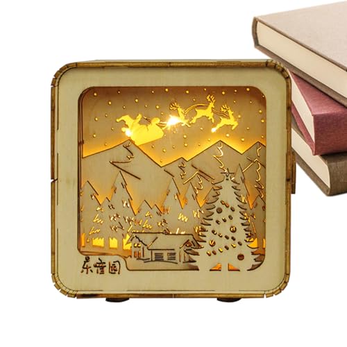 3D-Puzzle, 3D-Holzpuzzle,Kleine Holzpuzzles - Modellbausatz, Kinder-Nachtlicht, Schlafzimmer-Schreibtischlampe,Lernspielzeug für das Schlafzimmer zu Hause 3D-Puzzle, 3D-Holzpuzzle,Kleine Holzpuzzles - Modellbausatz, Kinder-Nachtlicht, Schlafzimmer-Schreibtischlampe,Lernspielzeug für das Schlafzimmer zu Hause von Generisch