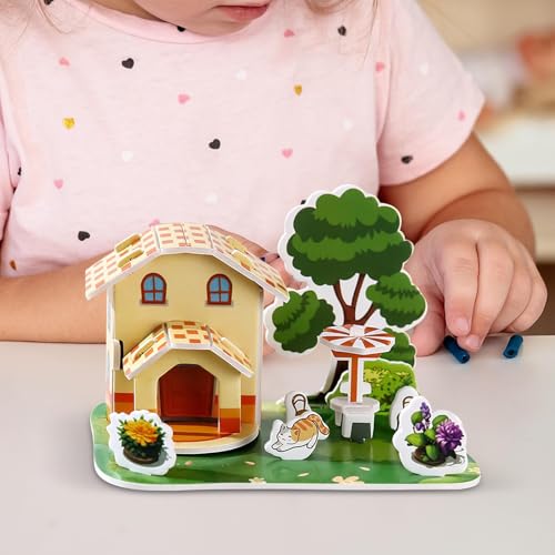 3D-Puzzle Für Kinder | Architekturmodell Puzzle Für Kinder - Bastelprojekt Für Eltern & Vorschulkinder Für Kindergarten, Reisen & Zuhause 3D-Puzzle Für Kinder | Architekturmodell Puzzle Für Kinder - Bastelprojekt Für Eltern & Vorschulkinder Für Kindergarten, Reisen & Zuhause von Generisch