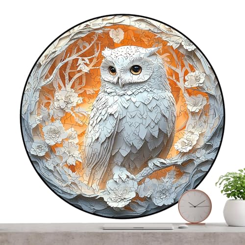 3D-Puzzle für Erwachsene, Holzpuzzles | Starre Holz-Eule 150 Teile | Mit Vögeln, mit Eulen für Muttertag, Thanksgiving, I 3D-Puzzle für Erwachsene, Holzpuzzles | Starre Holz-Eule 150 Teile | Mit Vögeln, mit Eulen für Muttertag, Thanksgiving, I von Generisch
