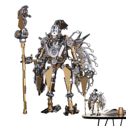 Generisch - Metallpuzzle für Erwachsene - Mechanisches Puzzle mit Alten chinesischen Figuren - Verformbares Metallmodellbausatz zum Bau von Metallpuzzle - 1 Set * 685 Stück von Generisch