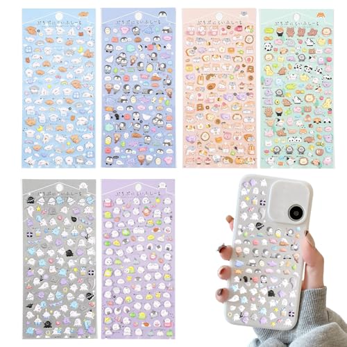 3D Szenen Aufkleber - Cartoon Puffsticker Deko Für Scrapbooking, Selbstklebende Basteldekoration Für Zimmer Wand Decke Auto Kinder Mädchen Reise Geschenke Party Geburtstag Klassenzimmer von Generisch