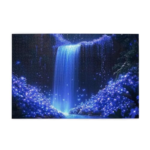 3D Visuelle Effekte Wasserfall 1000 Teile Puzzle für Erwachsene Holzpuzzles für Erwachsene Geschenke Wohnkultur 3D Visuelle Effekte Wasserfall 1000 Teile Puzzle für Erwachsene Holzpuzzles für Erwachsene Geschenke Wohnkultur von Generisch