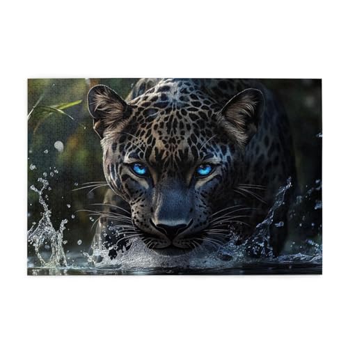 3D Wasserleopard, 1000 Teile Puzzle für Erwachsene, Holzpuzzles für Erwachsene, Geschenke, Heimdekoration 3D Wasserleopard, 1000 Teile Puzzle für Erwachsene, Holzpuzzles für Erwachsene, Geschenke, Heimdekoration von Generisch