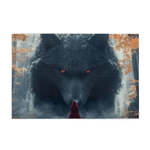 3D Wolf King 1000 Teile Puzzle für Erwachsene Holzpuzzles für Erwachsene Geschenke Wohnkultur 3D Wolf King 1000 Teile Puzzle für Erwachsene Holzpuzzles für Erwachsene Geschenke Wohnkultur von Generisch