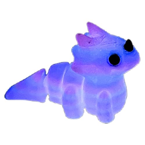 3D-gedruckte Kinder-Triceratops-Figur,3D-gedruckte Triceratops-Figur | Dinosaurier-Tierfiguren - Triceratops für Kinder, leuchtendes Triceratops-Dinosaurier-Zappelspielzeug, kleine Triceratops-Figuren 3D-gedruckte Kinder-Triceratops-Figur,3D-gedruckte Triceratops-Figur | Dinosaurier-Tierfiguren - Triceratops für Kinder, leuchtendes Triceratops-Dinosaurier-Zappelspielzeug, kleine Triceratops-Figuren von Generisch