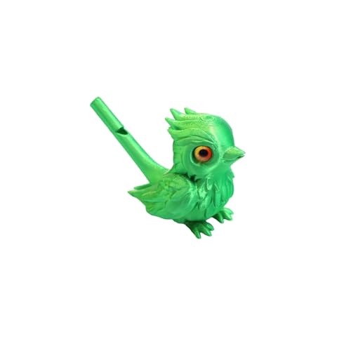 3D-gedruckte Vogelpfeife, Kinderspielzeug, Vogelsimulation, Musikinstrument, Wasserinjektion, Tonwechselpfeife zum Heimdekoration und Spiele (Fluoreszierendes Grün) von Generisch
