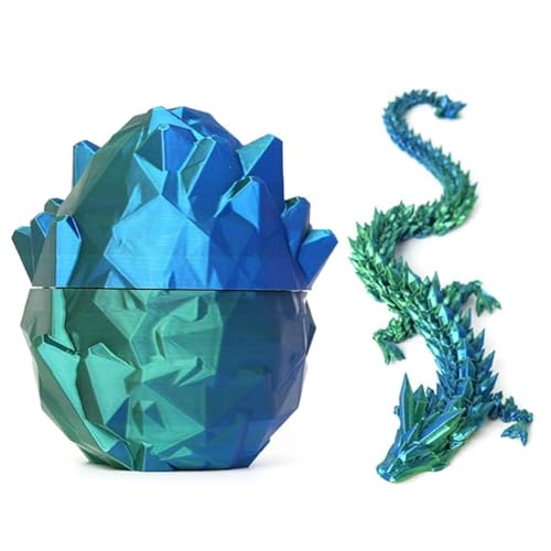 3D-gedrucktes Drachenei mit Drachen im Inneren, 6-Zoll-3D-gedrucktes Drachenei Fidget Spielzeug für Jungen Kind Teen Home Office Dekor Executive Desk Spielzeug Dinosaurier Eier für Autismus/ADHS 3D-gedrucktes Drachenei mit Drachen im Inneren, 6-Zoll-3D-gedrucktes Drachenei Fidget Spielzeug für Jungen Kind Teen Home Office Dekor Executive Desk Spielzeug Dinosaurier Eier für Autismus/ADHS von Generisch