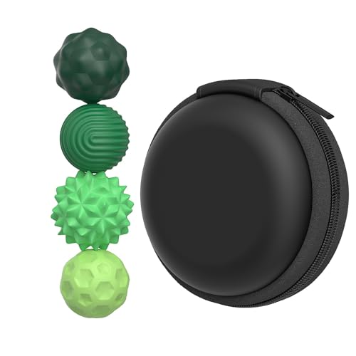 4/8 PC Fidget Toys - Magnetic Attraction Stress Balls - Silicone Magnetic Decompression Ball Adults Magnetic Sensory Ball Magnetic Educational Toys, Silicone Roller Magnet Balls Sensory (Green-4pc) von Generisch