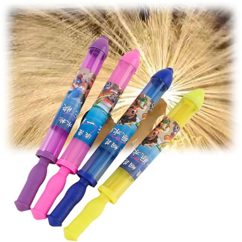 4 Stück Citaway Feuerwerk Wasserpistole, Waters Fun Pool Spielzeug Wasserspritze, Hochdruck Water Squirter Im Feuerwerksstil Zum Baden,Pool, Party, Beach Outdoor Kampfspielzeug (4*C) von Generisch