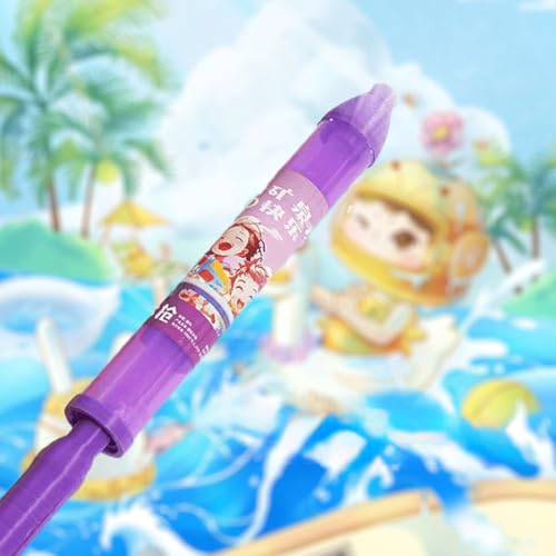 4 Stück Feuerwerks Wasserpistole Spielzeug Feuerwerks WassersprüHspielzeug Romantisches Feuerwerk Wasserpistole für Paare Hochdruck Water Squirter Im Feuerwerksstil zum Baden Party Pool(1.Purple) von Generisch