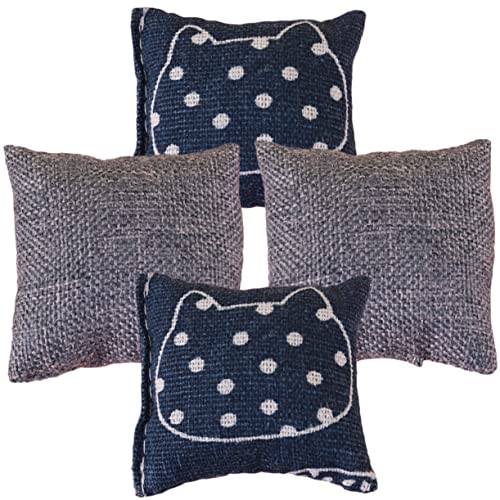 4 Stück Miniatur-speise- Und Spielkissen Mini- Hauszubehör Für Zuhause Mini-Puppen Puppenbett Möbel Miniaturen Puppe Miniaturkissen Tisch-miniaturkissen Nylon Generisch 4 Stück Miniatur-speise- Und Spielkissen Mini- Hauszubehör Für Zuhause Mini-Puppen Puppenbett Möbel Miniaturen Puppe Miniaturkissen Tisch-miniaturkissen Nylon Generisch von Generisch