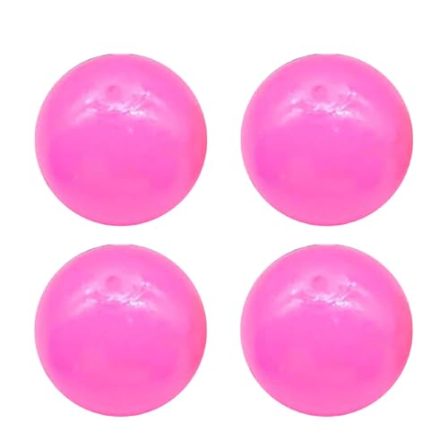 4X Sticky Ball Stress Relief, Glowing Ceiling Balls, Stress Ball Toy, Sensory Play Ball, Stress Ball, Fun Sensory Toy, Tactile Relief Ball for Kids and Adults 4X Sticky Ball Stress Relief, Glowing Ceiling Balls, Stress Ball Toy, Sensory Play Ball, Stress Ball, Fun Sensory Toy, Tactile Relief Ball for Kids and Adults von Generisch
