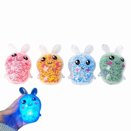 4pc Anti Stress Bälle Kaninchen Leuchtendes,Anti Stress Bälle Ostern,Antistress Spielzeug Bälle,Ostern Leuchtendes Squeeze Toys,Stress Relief Spielzeug,Anti Ängste Spielzeug Ostergeschenke für Kinder 4pc Anti Stress Bälle Kaninchen Leuchtendes,Anti Stress Bälle Ostern,Antistress Spielzeug Bälle,Ostern Leuchtendes Squeeze Toys,Stress Relief Spielzeug,Anti Ängste Spielzeug Ostergeschenke für Kinder von Generisch