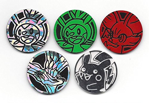 5 x Pokemon Game coins All different Randomly chosen von Pokémon