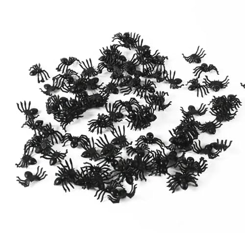 50 Stück Halloween Fake Spinne Decorations Simulation Wildspinne Modell Plastik Spinnen Deko Kunststoff Spider Figuren Tisch Klein Realistic Gummispinne Gruselig Plastikspinne for Party Garten 50 Stück Halloween Fake Spinne Decorations Simulation Wildspinne Modell Plastik Spinnen Deko Kunststoff Spider Figuren Tisch Klein Realistic Gummispinne Gruselig Plastikspinne for Party Garten von Generisch