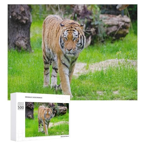 500 Teile Holzpuzzle Tiger zur Entspannung Geschenk für jedes Alter 500 Teile Holzpuzzle Tiger zur Entspannung Geschenk für jedes Alter von Generisch