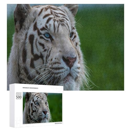 500 Teile Lindenholz Tiger Puzzle für pädagogischen Spaß Erwachsene und Kinder von Generisch