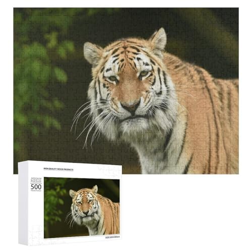 500 Teile Tiger Illustration Puzzle für dekorative Anzeige von Generisch